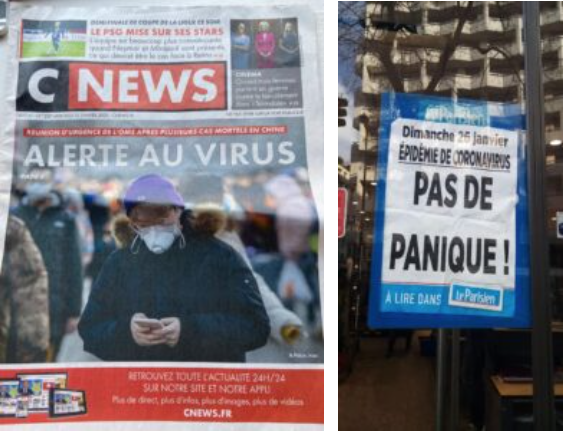 Vocabulario de la pandemia en Francia