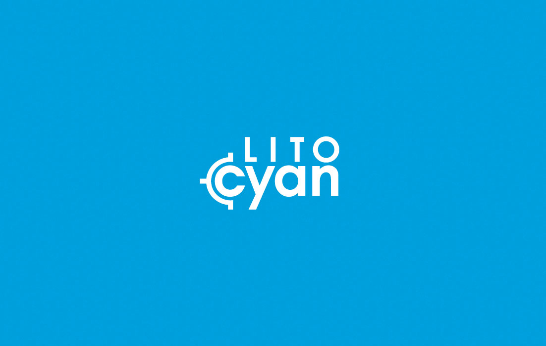 Diseño de logotipo de Litocyan, por Graycat Design Studio