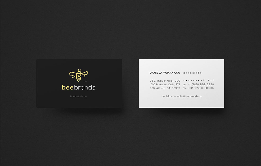 Diseño de identidad de Beepure, por Graycat Design Studio
