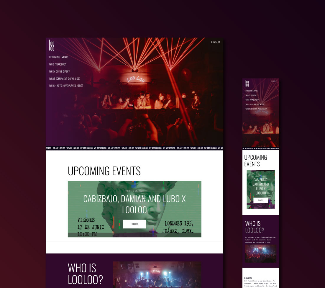 Diseño web responsivo de Recotronic, por Graycat Design Studio