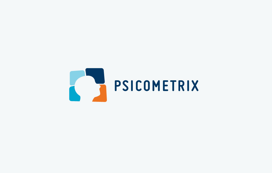 Diseño de logotipo de Psicometrix, por Graycat Design Studio